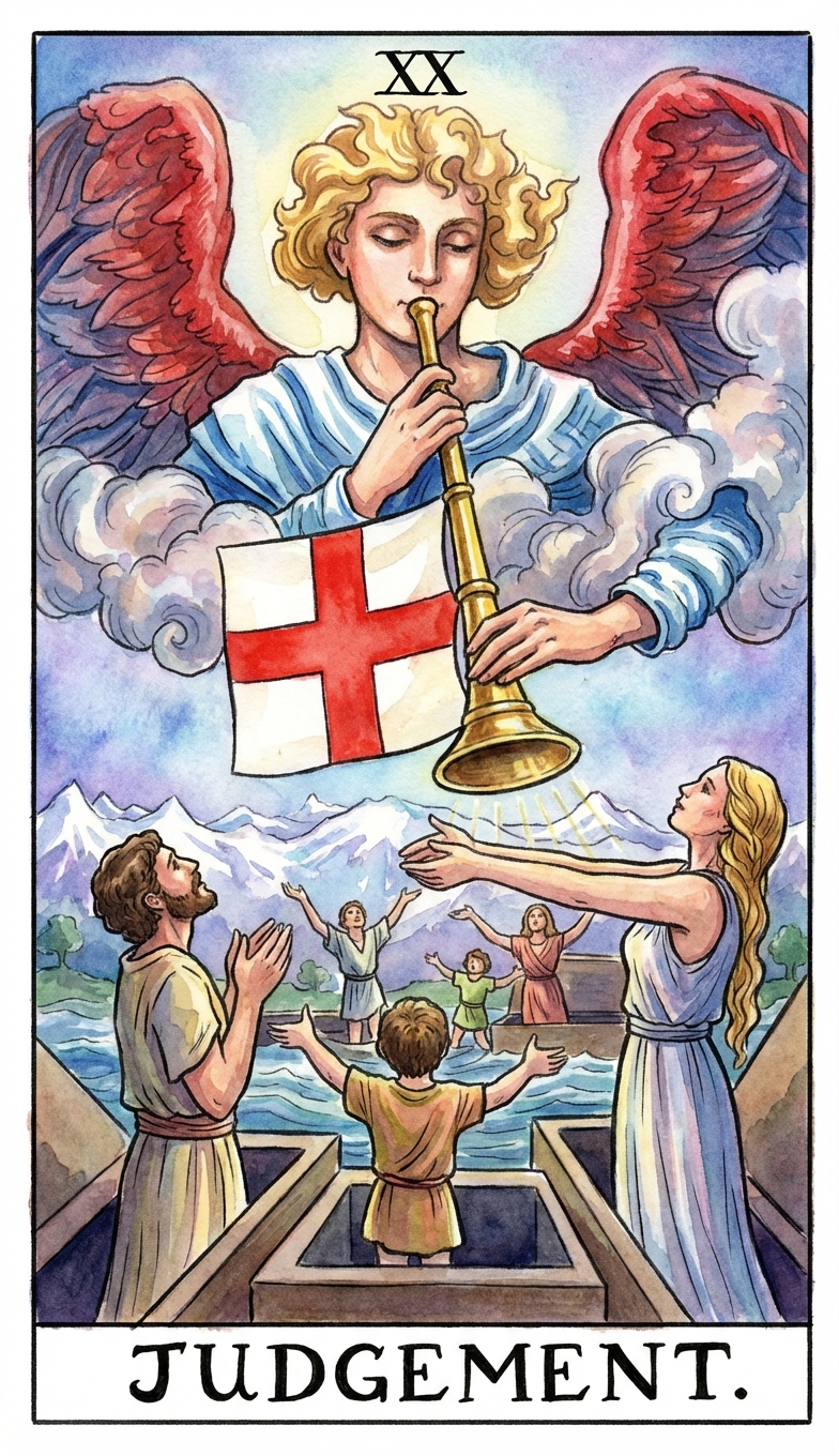 審判のタロットカード