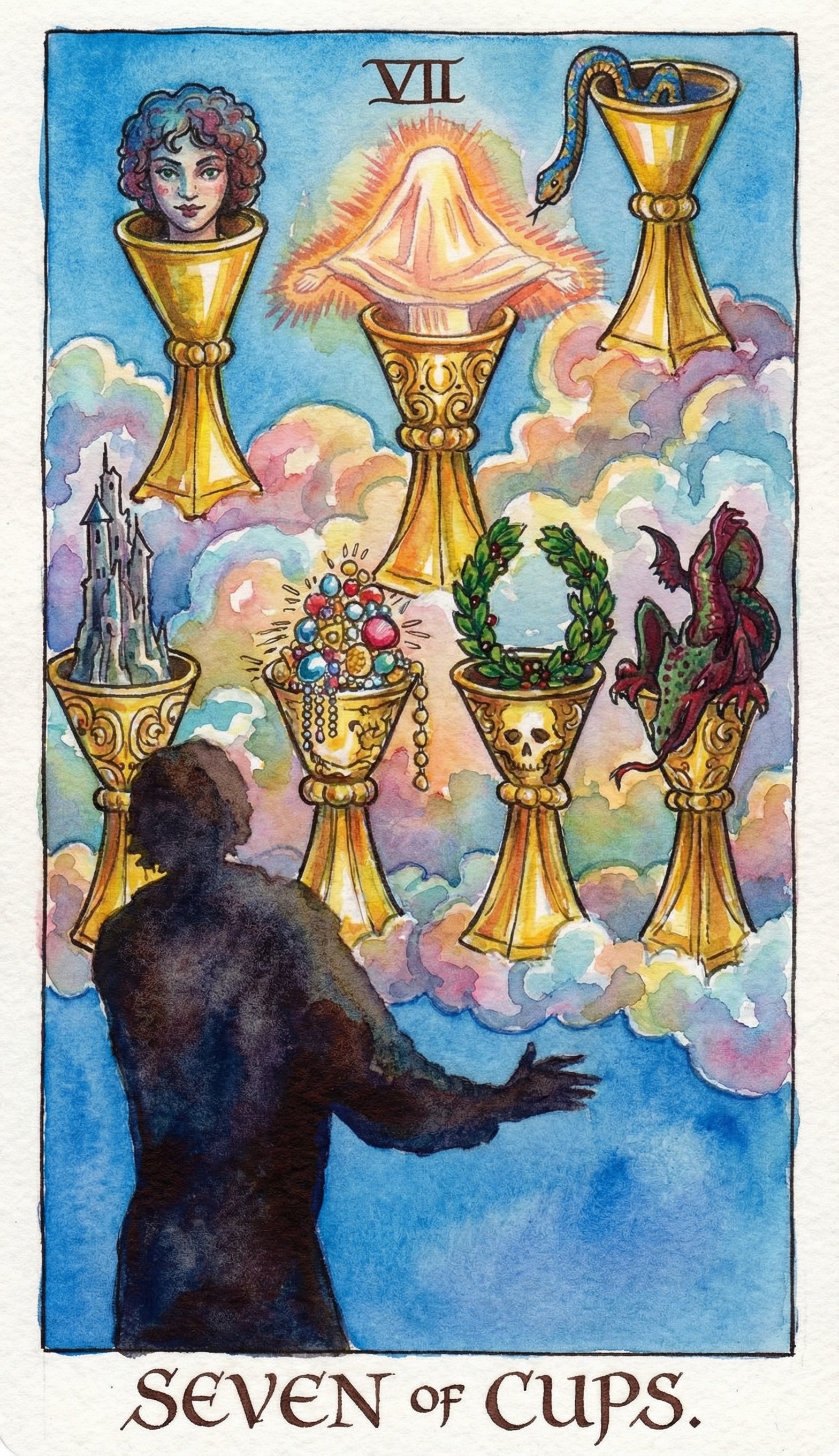 SEVEN OF CUPS