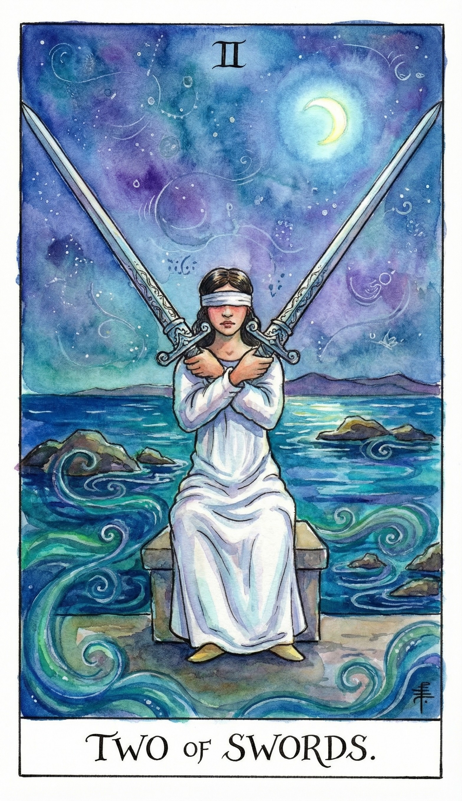 TWO OF SWORDS
