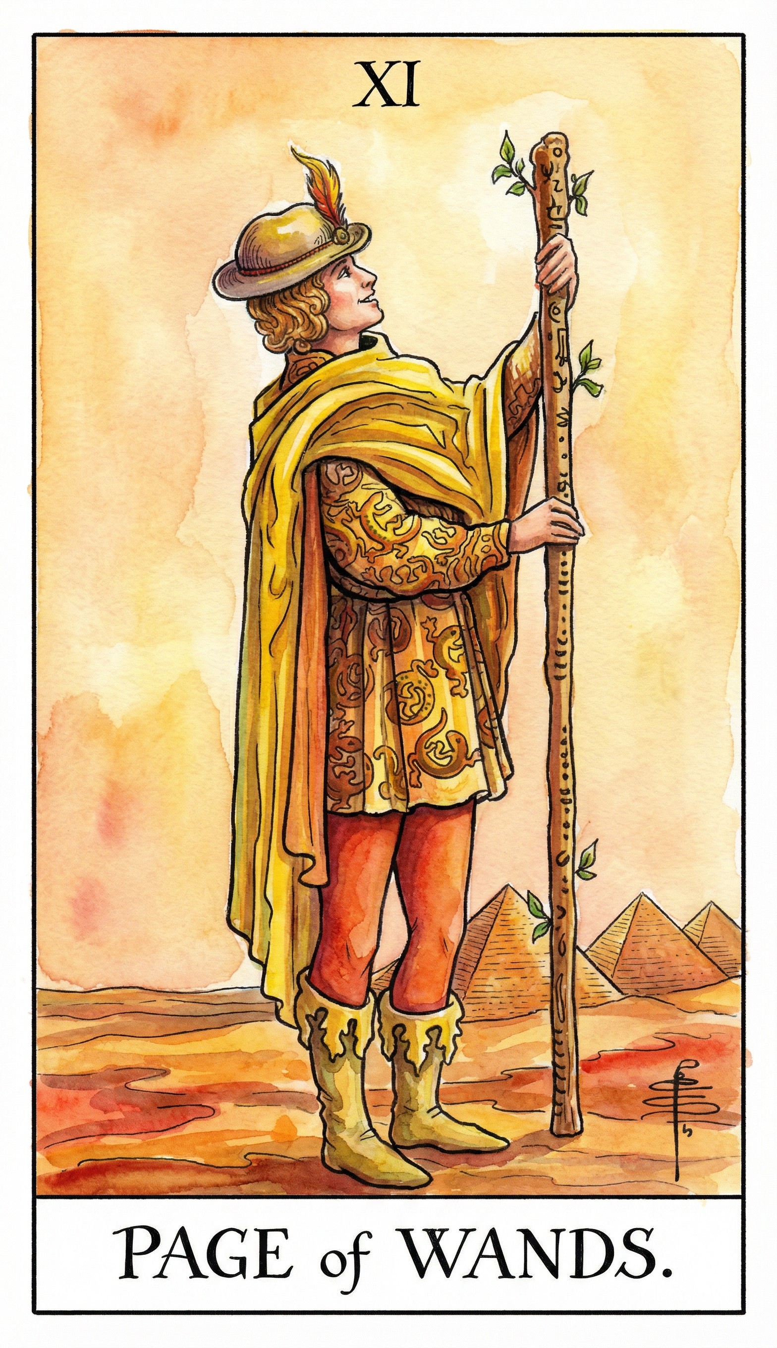 PAGE OF WANDS