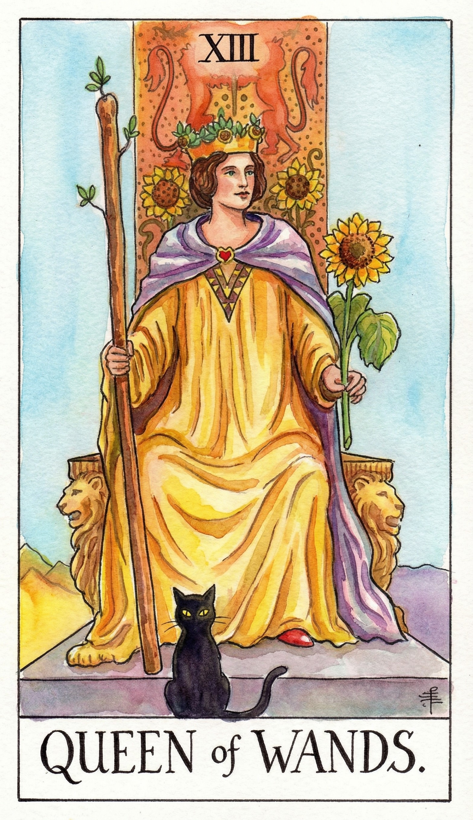 QUEEN OF WANDS