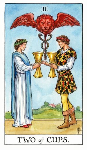 TWO OF CUPS