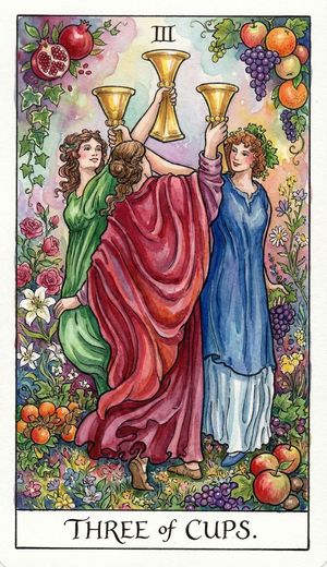 THREE OF CUPS