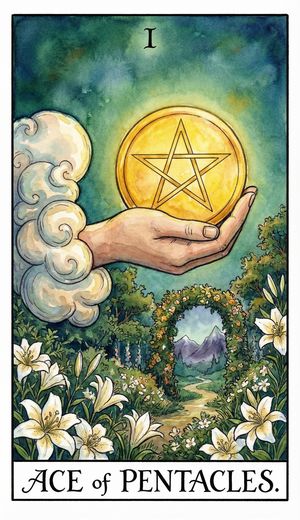 ACE OF PENTACLES