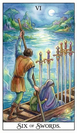 SIX OF SWORDS