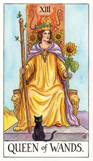 QUEEN OF WANDS